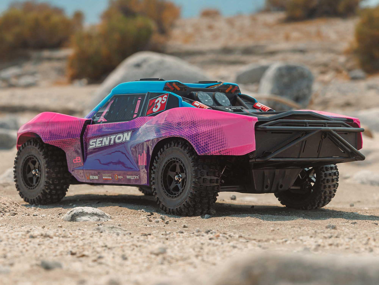 ARRMA 1/10 SENTON 223S BLX 4X4 SCT RTR with DSC Blue/Purple