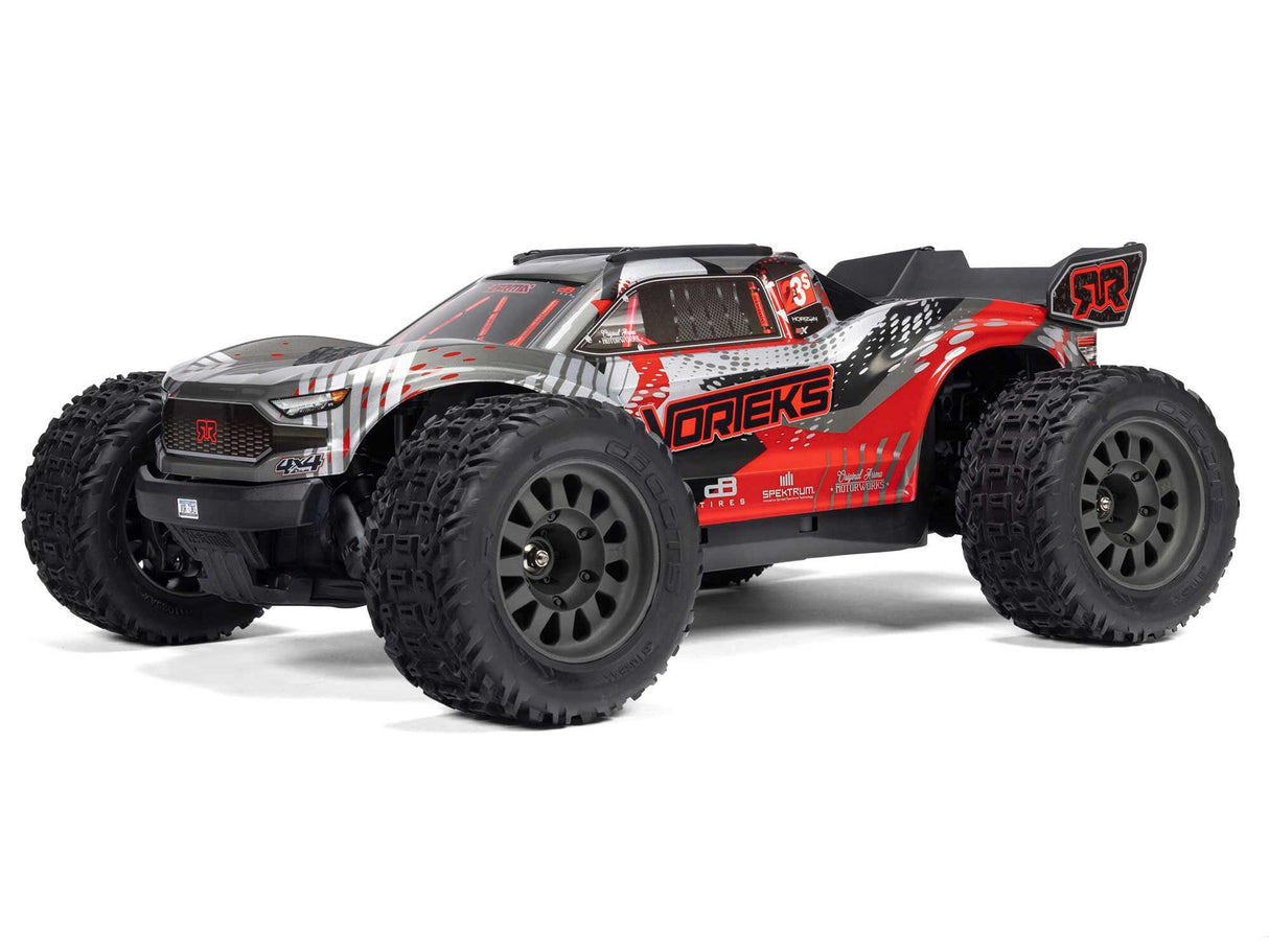 Arrma 1/10 VORTEKS 223S BLX 4X4 Stadium Truck RTR with DSC - Red