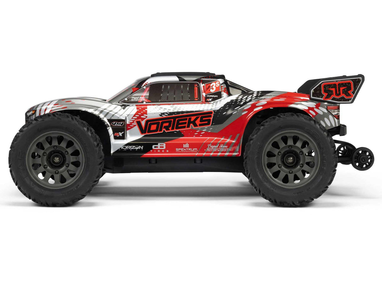 Arrma 1/10 VORTEKS 223S BLX 4X4 Stadium Truck RTR with DSC - Red