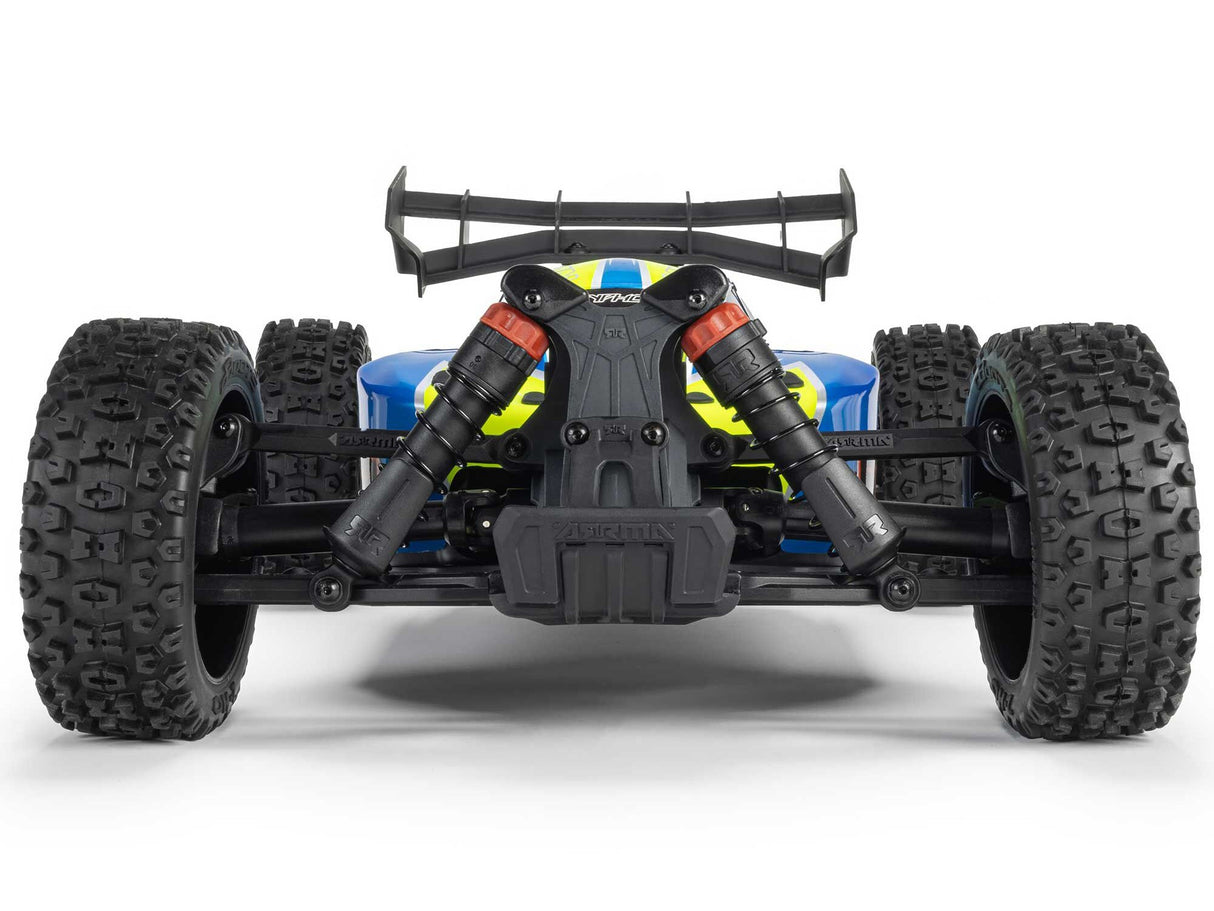 Arrma 1/8 TYPHON 223S BLX 4X4  Buggy RTR with DSC - Blue-Yellow