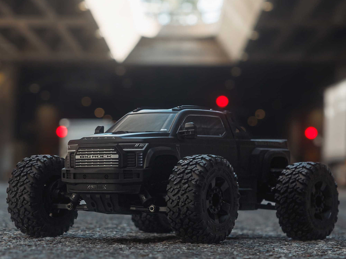 Arrma 1/10 BIG ROCK 223S DSC 4X4 RTR Monster Truck Black
