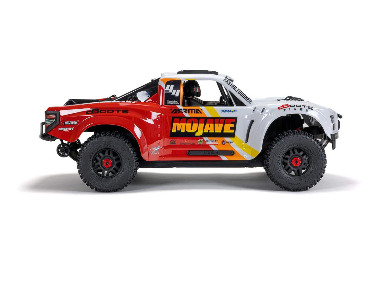 ARRMA 1/8 MOJAVE 4X4 4S BLX Desert Truck RTR - White