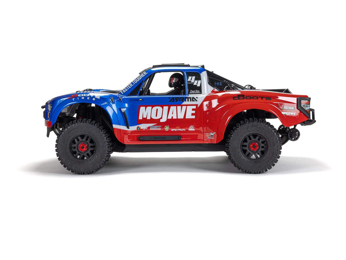 ARRMA 1/8 MOJAVE 4X4 4S BLX Desert Truck RTR - Blue -