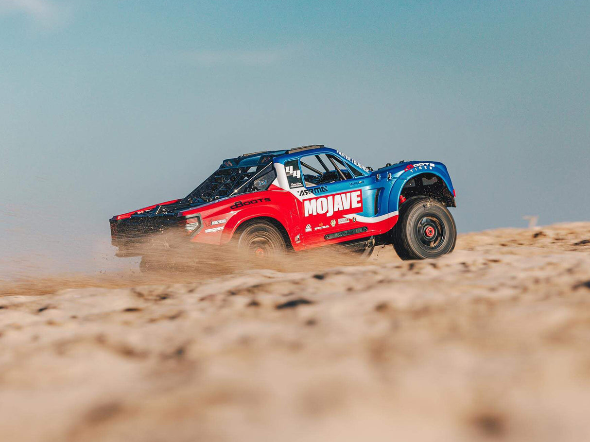 ARRMA 1/8 MOJAVE 4X4 4S BLX Desert Truck RTR - Blue -