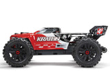 Arrma 1/10 Kraton 4x4 4S BLX Centre Diff Speed MT (Red)