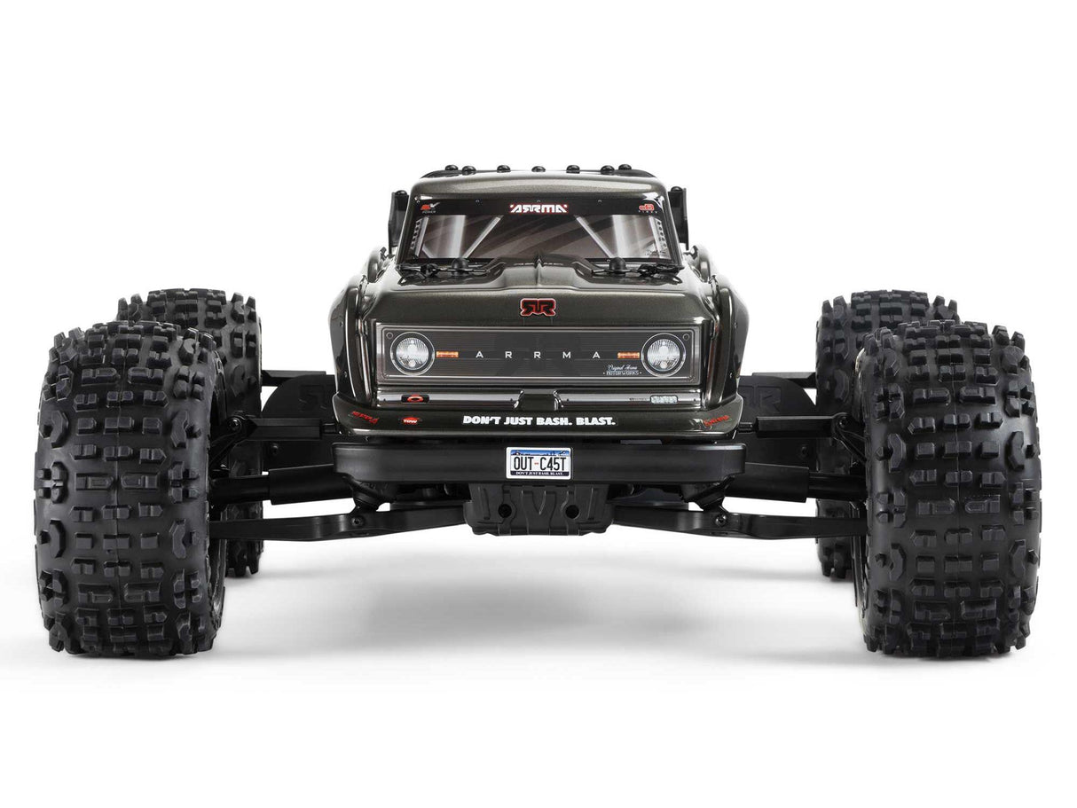 Arrma 1/10 Outcast 4x4 4S BLX Centre Diff Stunt MT (Gunmetal)