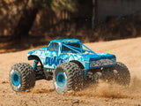 ARRMA 1/8 QUAKE 4S DSC 4X4 RTR Monster Truck - White/Blue - Pre Order - Expected early January 2027