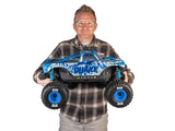 ARRMA 1/8 QUAKE 4S DSC 4X4 RTR Monster Truck - White/Blue - Pre Order - Expected early January 2027