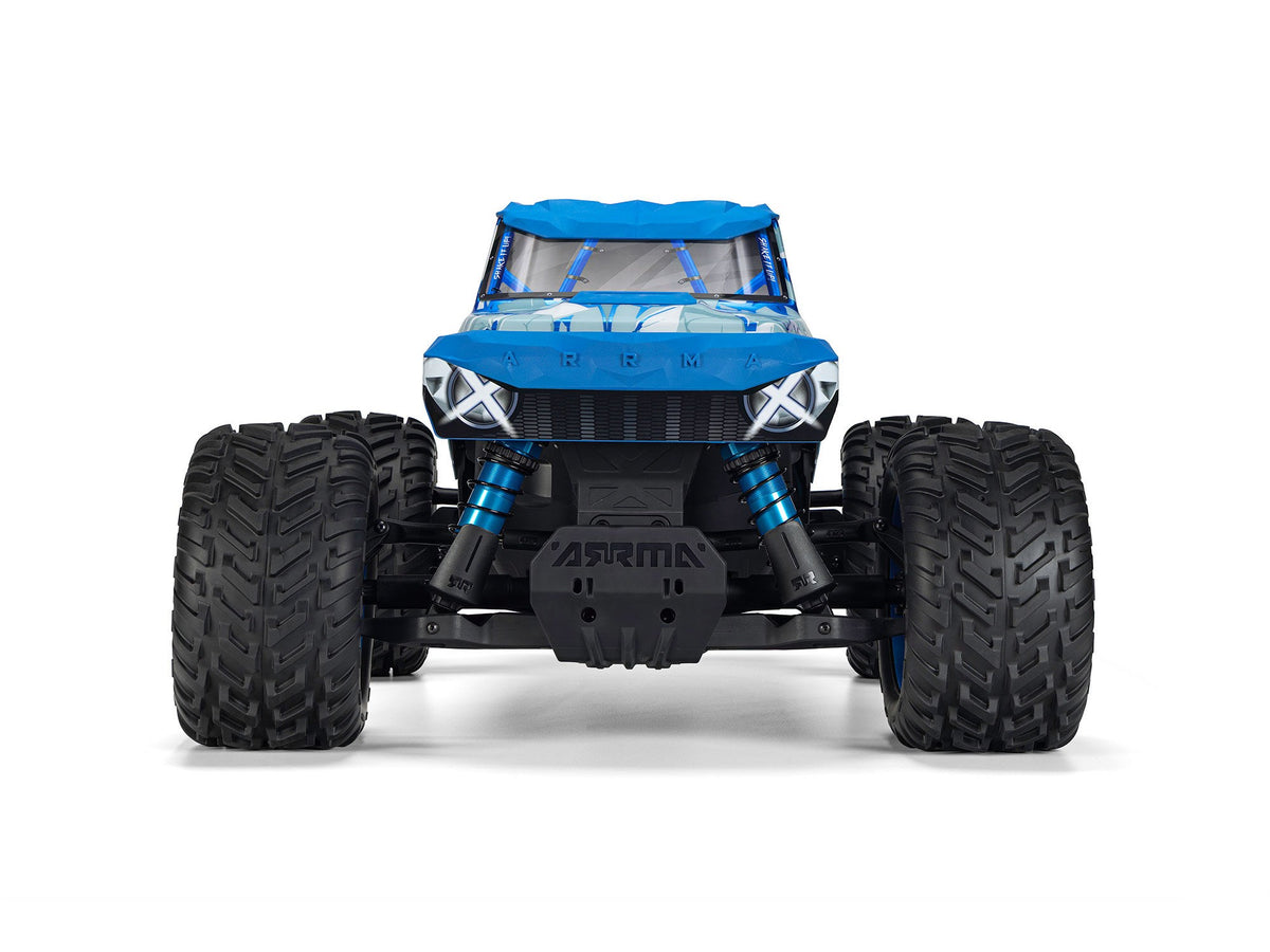 ARRMA 1/8 QUAKE 4S DSC 4X4 RTR Monster Truck - White/Blue - Pre Order - Expected early January 2027