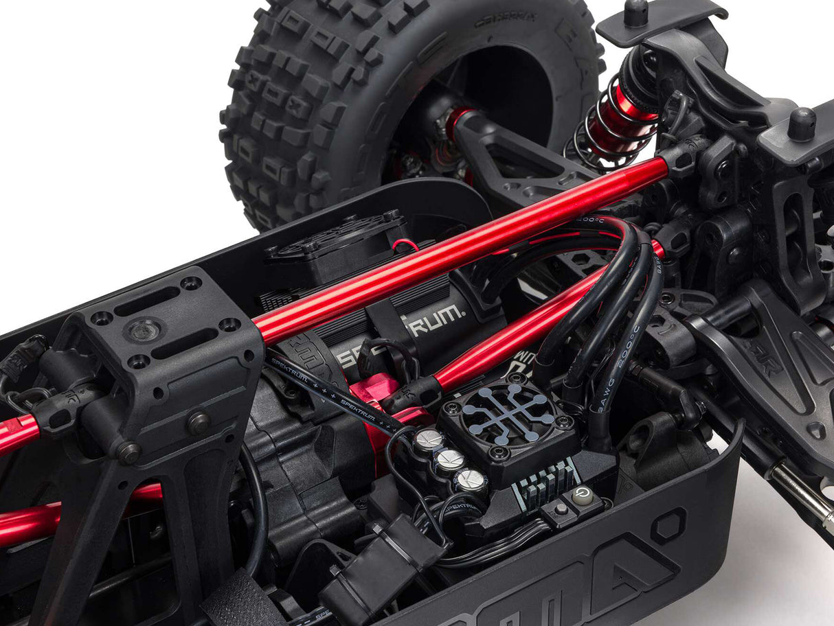 ARRMA 1/5 OUTCAST 4X4 8S BLX EXB Brushless Stunt Truck RTR - Black