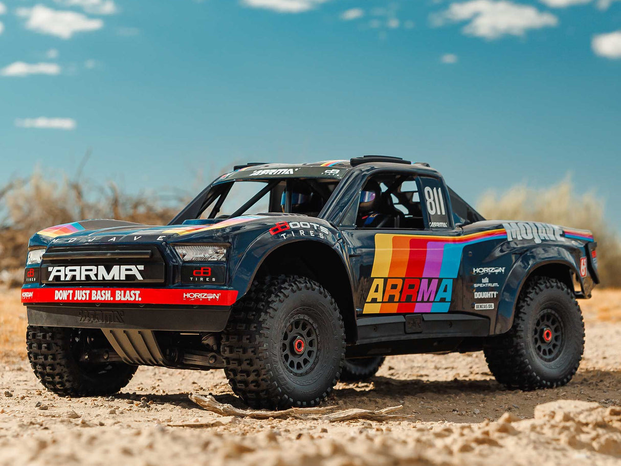 Arrma 1/7 MOJAVE 6S EXB 4X4 RTR Brushless Desert Truck - Blue - Pre Order - Expected mid October