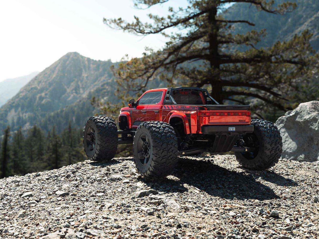 Arrma 1/7 BIG ROCK 6S 4X4 BLX Monster Truck RTR - Red