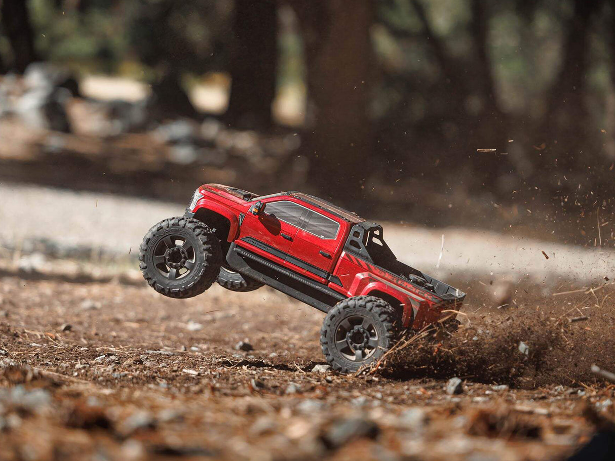 Arrma 1/7 BIG ROCK 6S 4X4 BLX Monster Truck RTR - Red