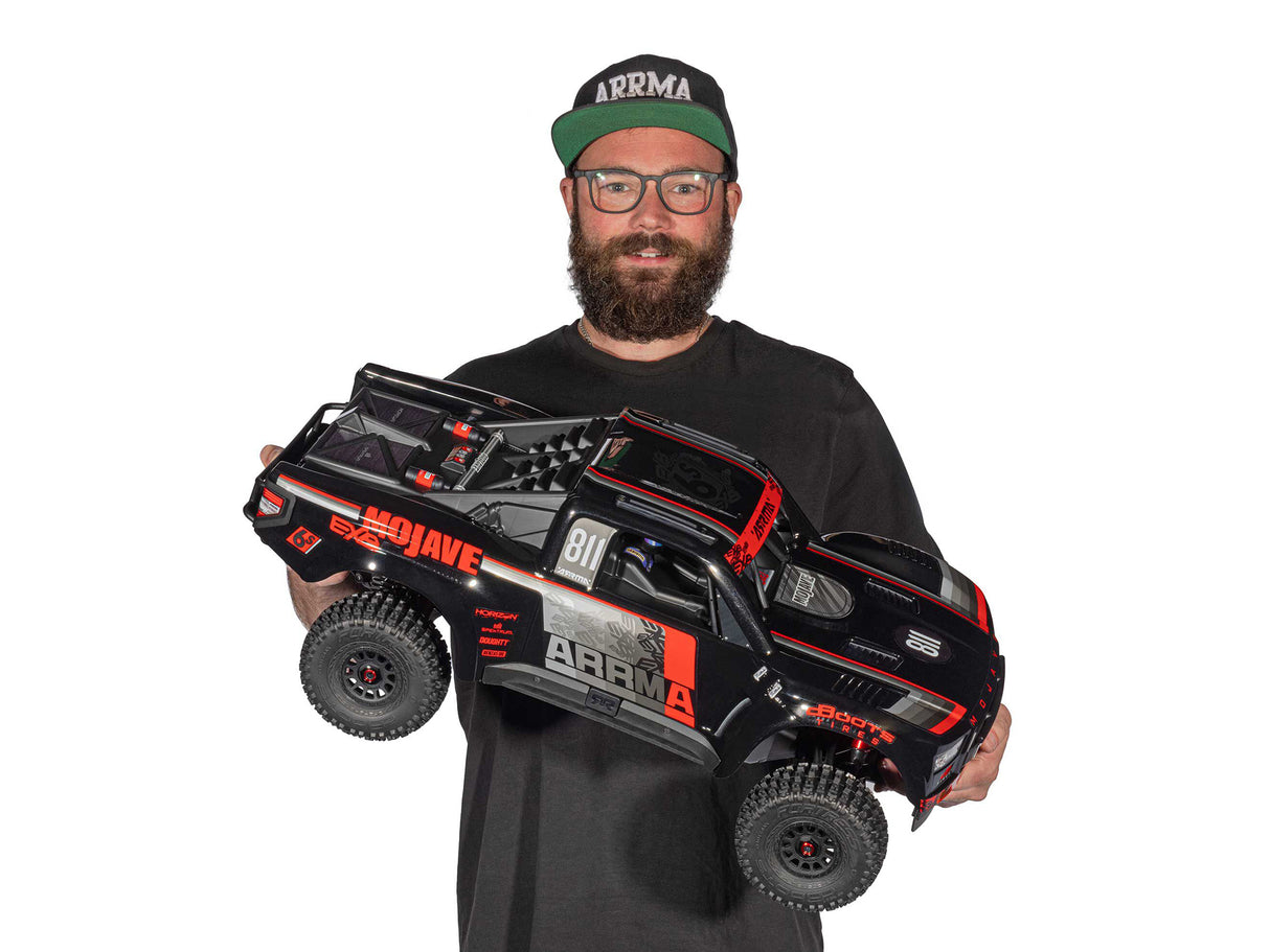 Arrma 1/7 MOJAVE 6S EXB 4X4 RTR Brushless Desert Truck - Black - Pre Order - Expected mid October