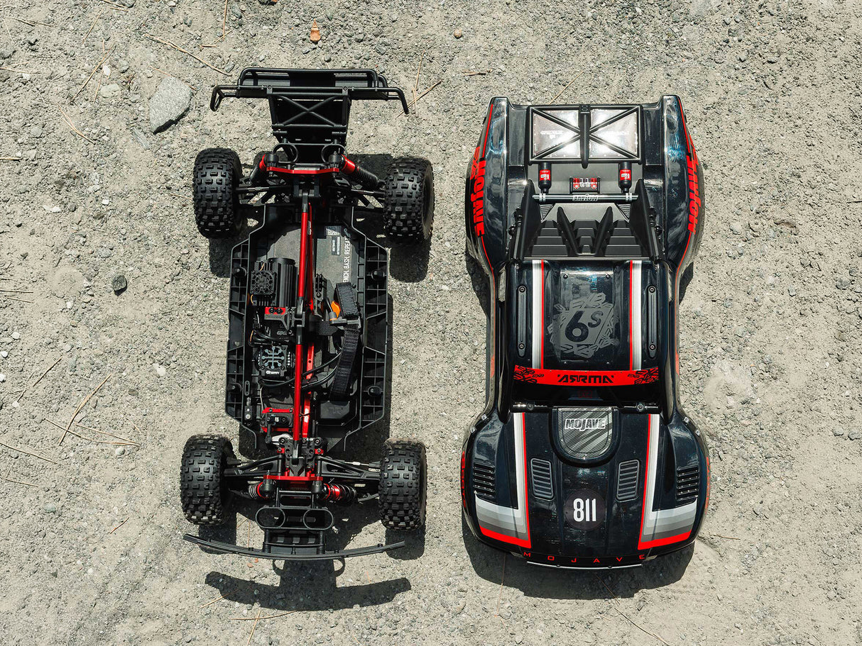 Arrma 1/7 MOJAVE 6S EXB 4X4 RTR Brushless Desert Truck - Black - Pre Order - Expected mid October