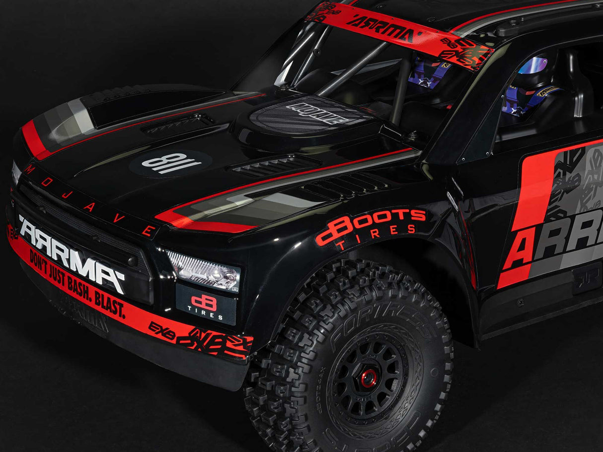 Arrma 1/7 MOJAVE 6S EXB 4X4 RTR Brushless Desert Truck - Black - Pre Order - Expected mid October