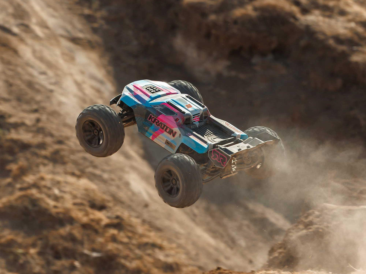 Arrma 1/8 KRATON 6S V6 4X4 BLX Speed Monster Truck RTR - Pink