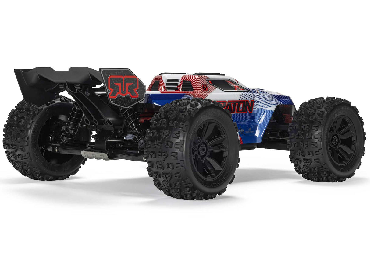Arrma 1/8 KRATON 6S V6 4X4 BLX Speed Monster Truck RTR Blue/Red - FOR PRE ORDER - EXPECTED EARLY DECEMBER