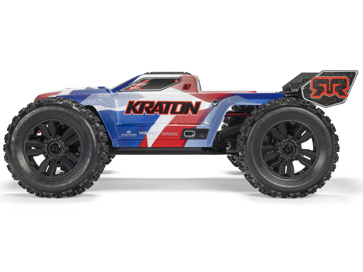 Arrma 1/8 KRATON 6S V6 4X4 BLX Speed Monster Truck RTR Blue/Red - FOR PRE ORDER - EXPECTED EARLY DECEMBER