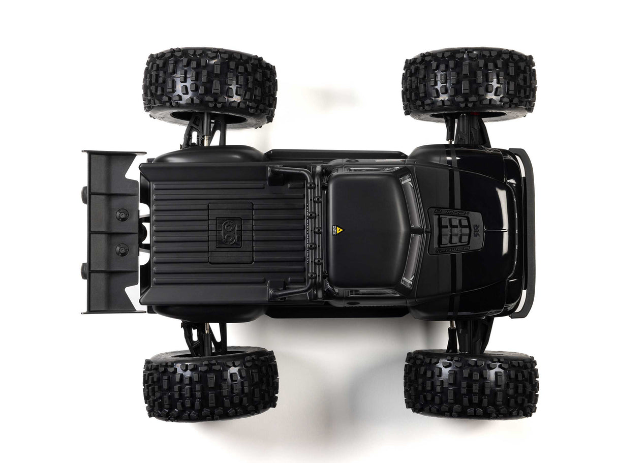Arrma 1/8 NOTORIOUS 6S V6 4X4 BLX Stunt Truck RTR - Black