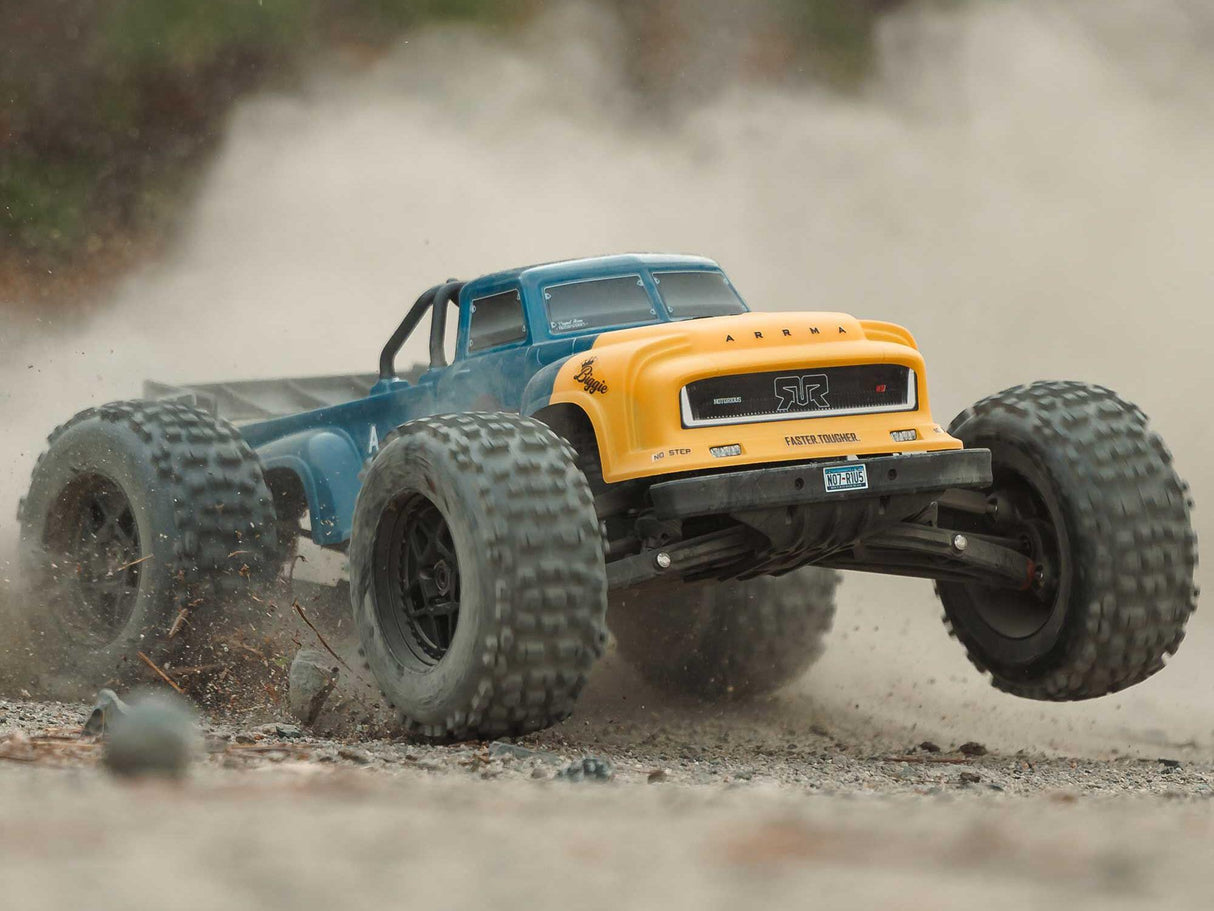 Arrma 1/8 NOTORIOUS 6S V6 4X4 BLX Stunt Truck RTR - Blue