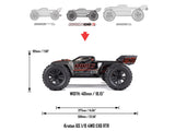 Arrma 1/8 KRATON 6S BLX 4X4 EXtreme Bash Speed Monster Truck RTR