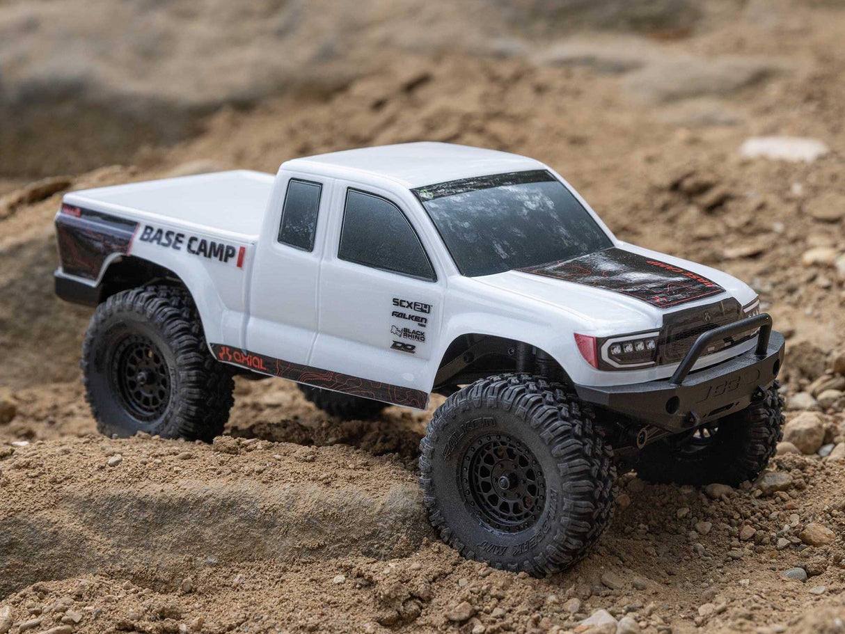 Axial 1/24 SCX24 Base Camp 4WD Rock Crawler RTR White - FOR PRE ORDER ONLY - EXPECTED EARLY DECEMBER