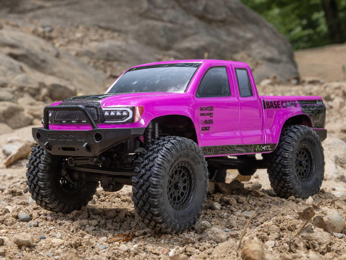 Axial 1/24 SCX24 Base Camp 4WD Rock Crawler RTR Pink - FOR PRE ORDER ONLY - EXPECTED EARLY DECEMBER