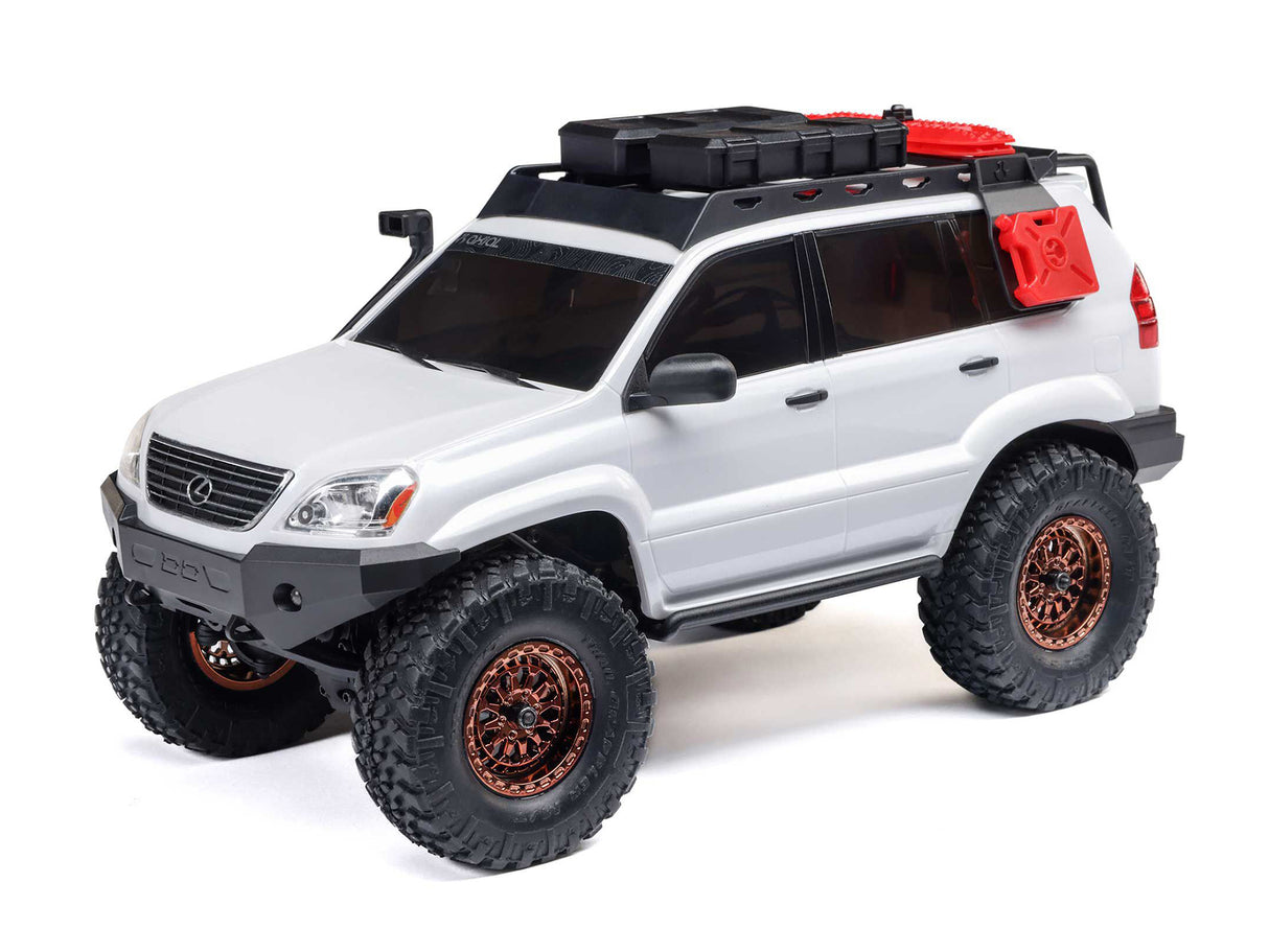 Axial 1/24 SCX24 Lexus GX 470 4WD Rock Crawler RTR White - FOR PRE ORDER ONLY - EXPECTED EARLY DECEMBER