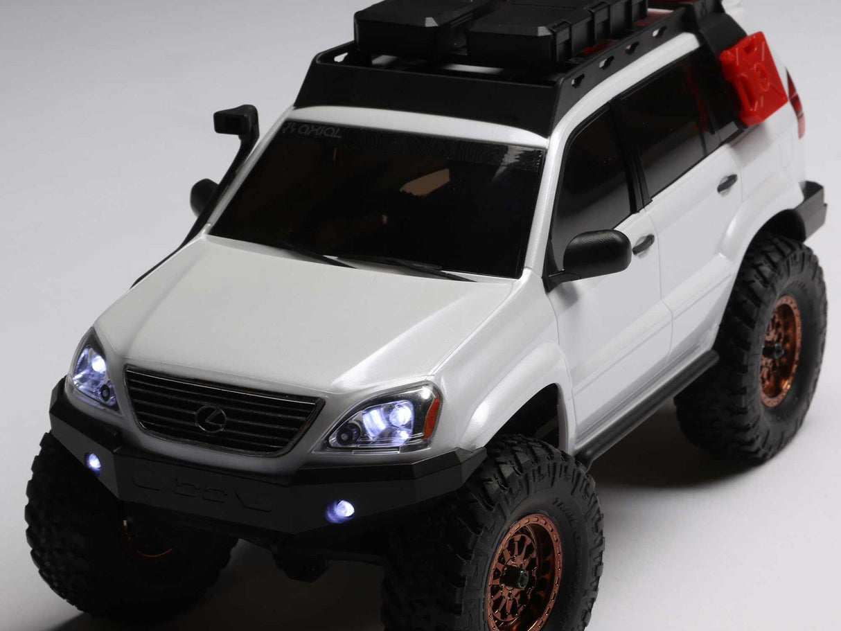 Axial 1/24 SCX24 Lexus GX 470 4WD Rock Crawler RTR White - FOR PRE ORDER ONLY - EXPECTED EARLY DECEMBER