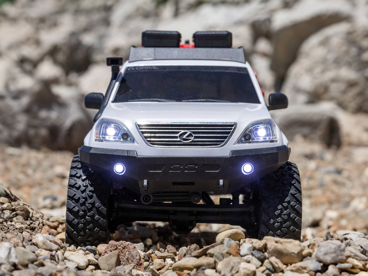 Axial 1/24 SCX24 Lexus GX 470 4WD Rock Crawler RTR White - FOR PRE ORDER ONLY - EXPECTED EARLY DECEMBER