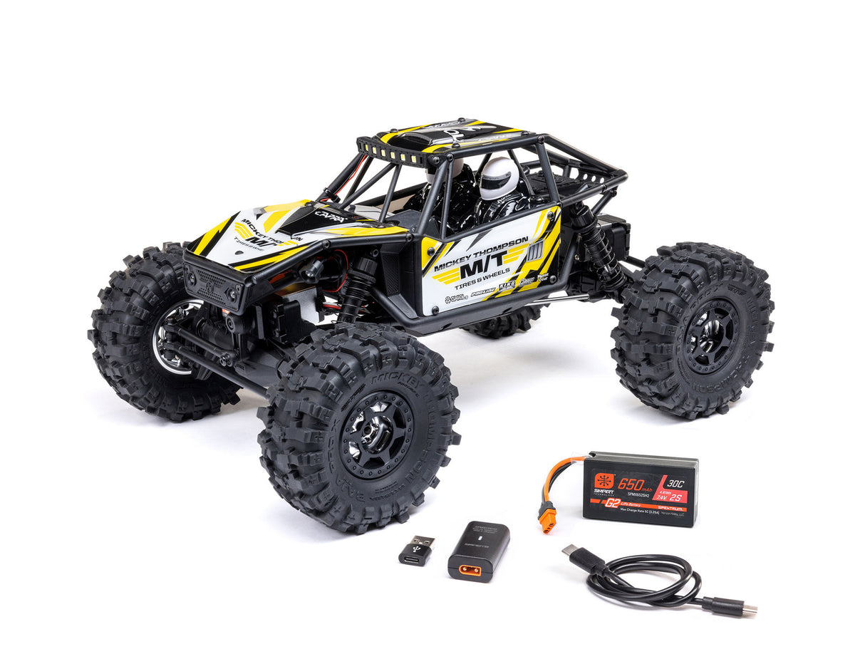 1/18 UTB18 Capra 4WS 4WD Trail Buggy RTR with Bat/Chg Yellow - FOR PRE ORDER - DUE EARLY DECEMBER