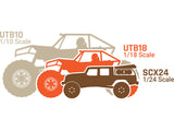 Axial 1/18 UTB18 Capra 4WS 4WD Trail Buggy RTR with Bat/Chg Blue - FOR PRE ORDER - DUE EARLY DECEMBER