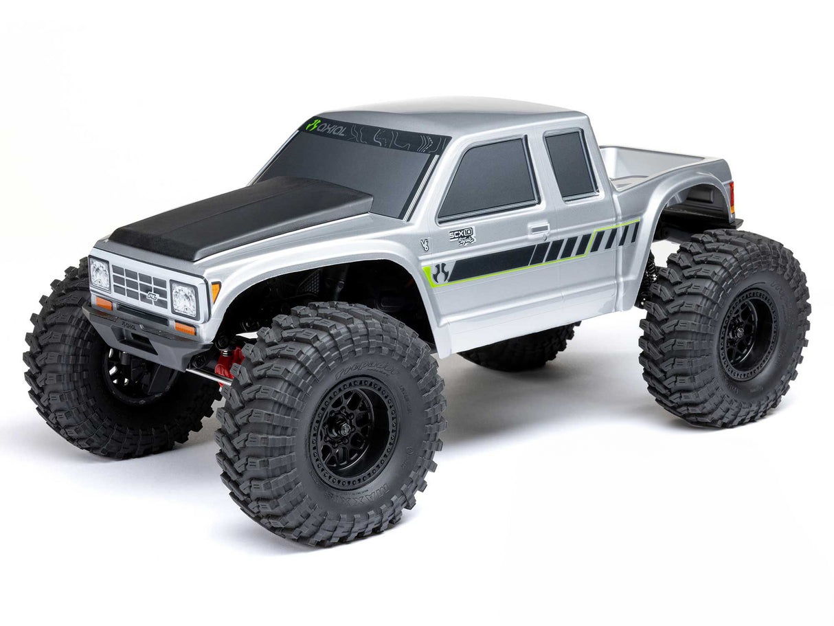 Axial 1/10 SCX10 III Coyote 4X4 RTR Brushed Rock Crawler -Silver - PRE ORDER - EXPECTED OCTOBER