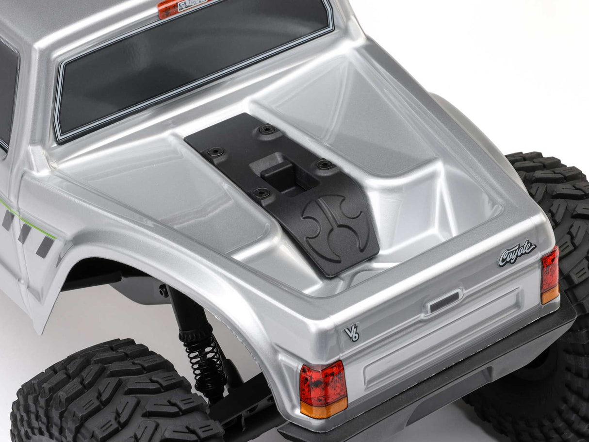 Axial 1/10 SCX10 III Coyote 4X4 RTR Brushed Rock Crawler -Silver - PRE ORDER - EXPECTED OCTOBER