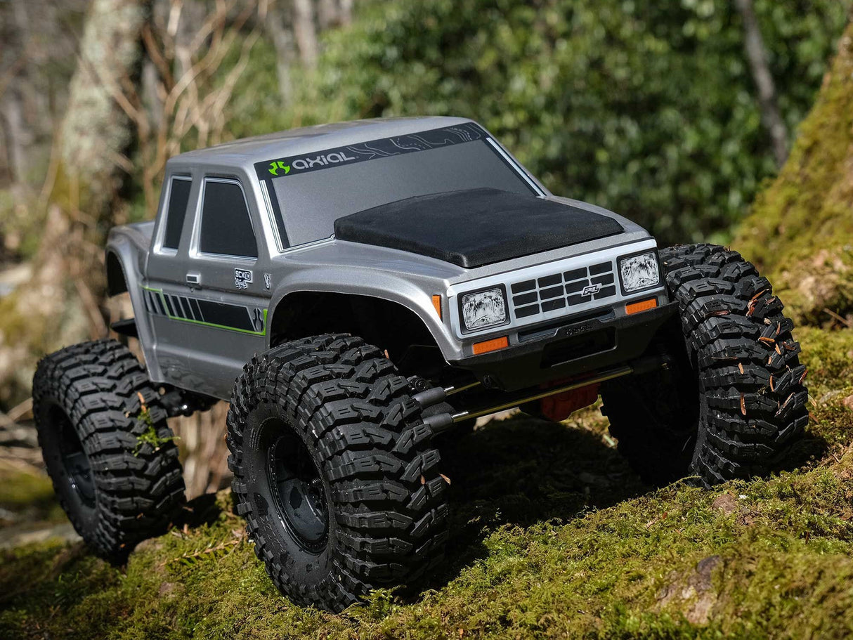 Axial 1/10 SCX10 III Coyote 4X4 RTR Brushed Rock Crawler -Silver - PRE ORDER - EXPECTED OCTOBER