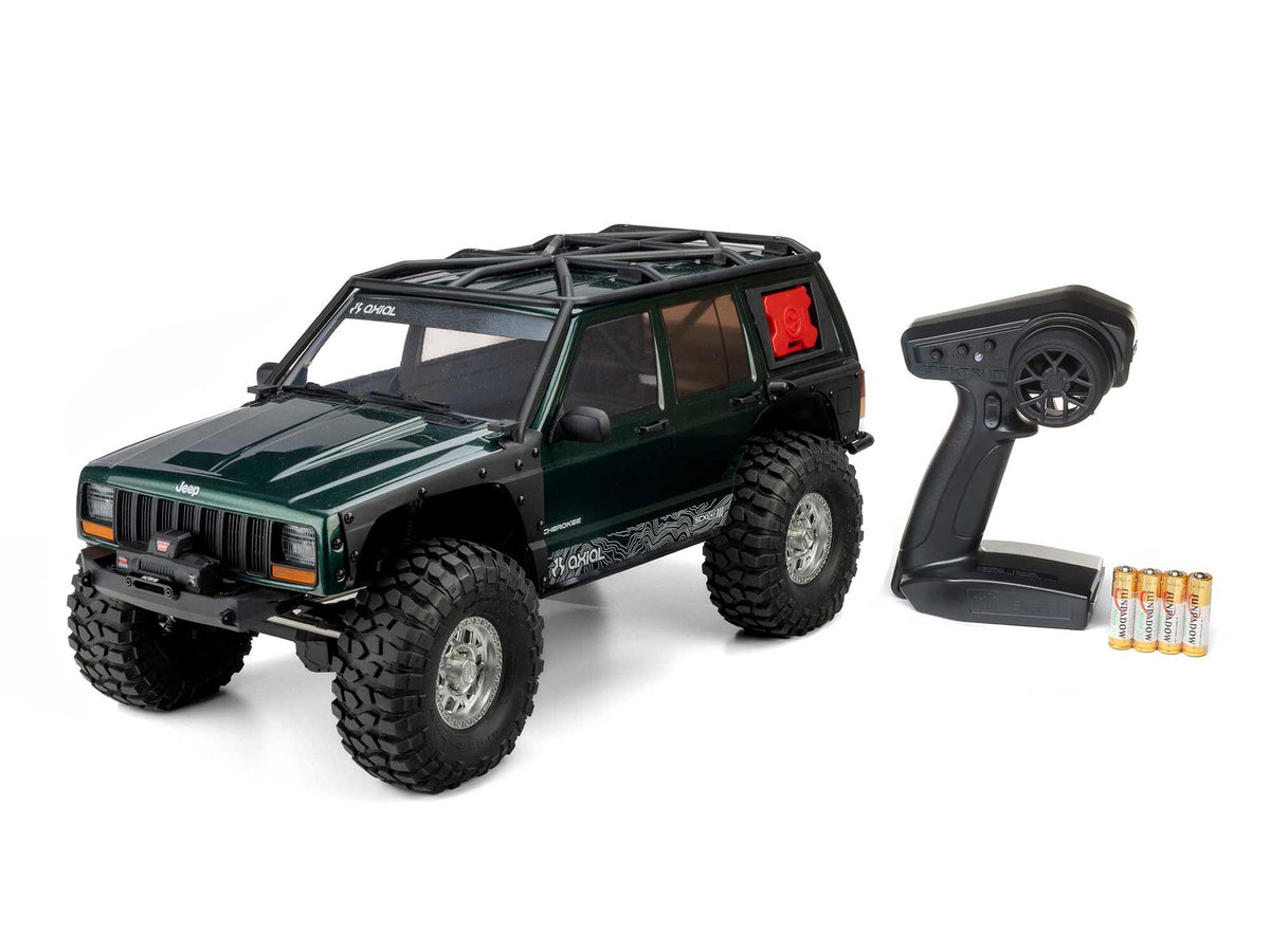 Axial 1/10 SCX10 III Jeep Cherokee XJ 4X4 RTR Rock Crawler - Green - Pre Order - Expected November
