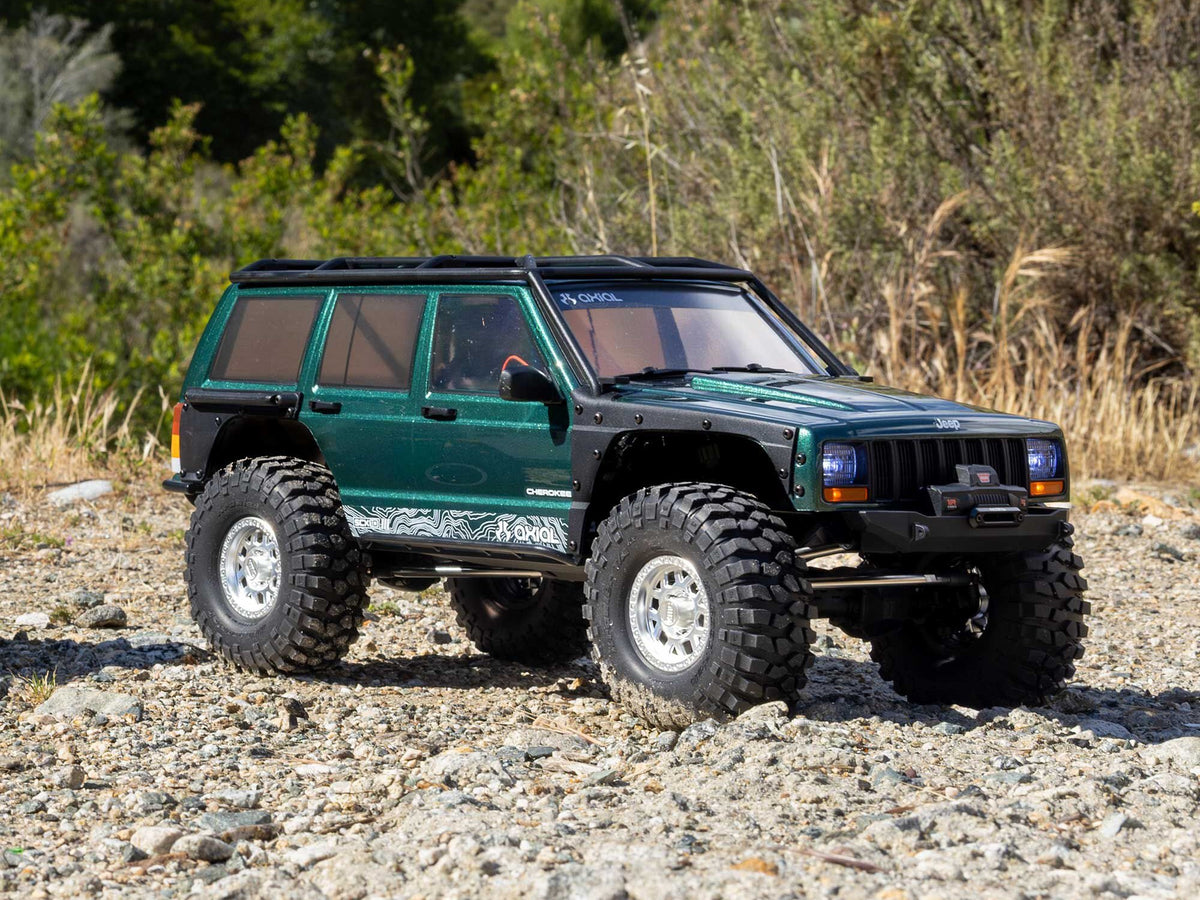Axial 1/10 SCX10 III Jeep Cherokee XJ 4X4 RTR Rock Crawler - Green - Pre Order - Expected November