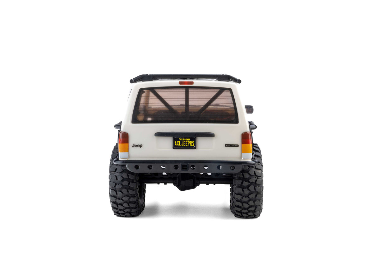 Axial 1/10 SCX10 III Jeep Cherokee XJ 4X4 RTR Rock Crawler - White- Pre Order - Expected November