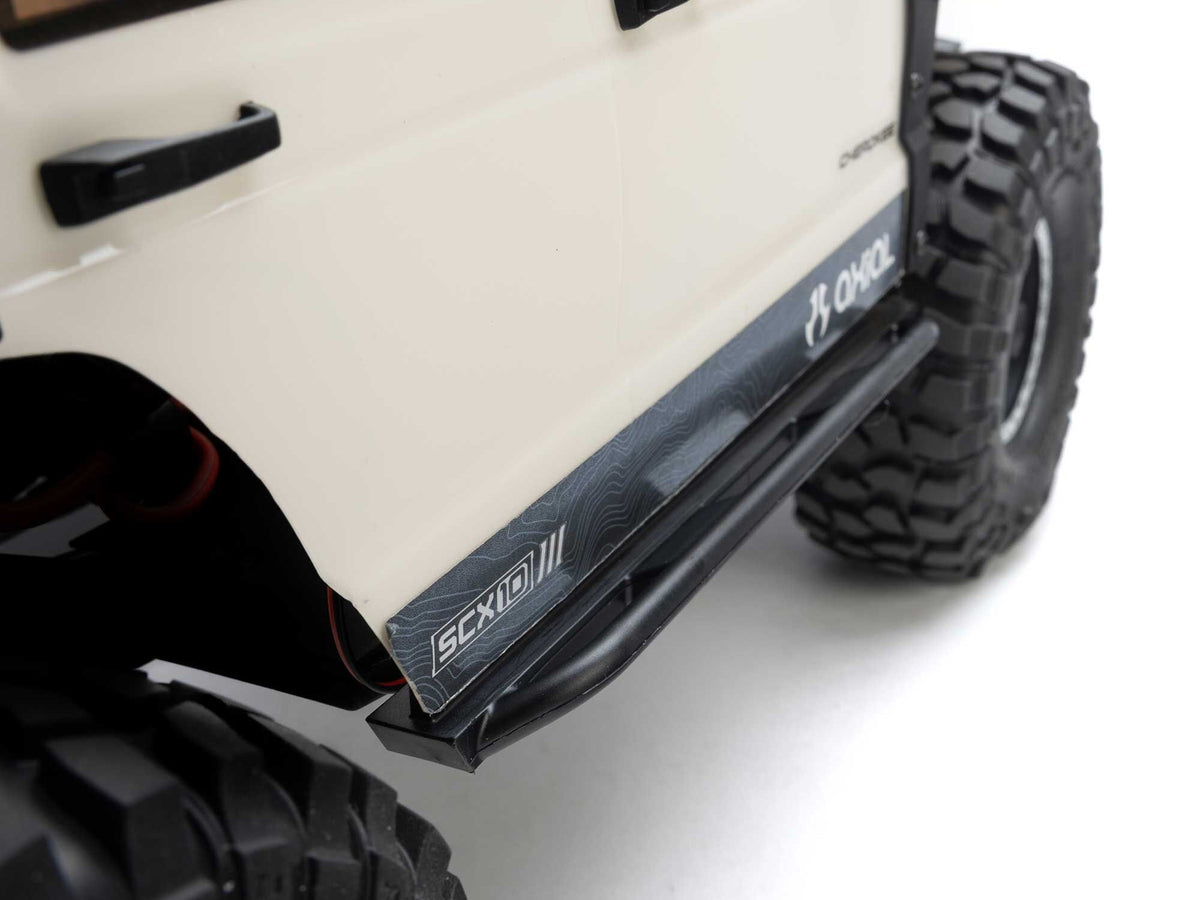 Axial 1/10 SCX10 III Jeep Cherokee XJ 4X4 RTR Rock Crawler - White- Pre Order - Expected November