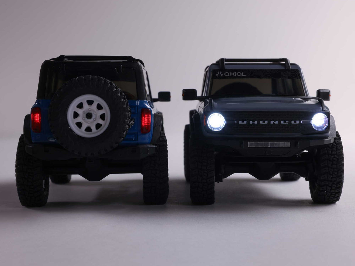 Axial 1/30 SCX30 Ford Bronco 4X4 RTR Rock Crawler Grey- FOR PRE ORDER - EXPECTED DECEMBER