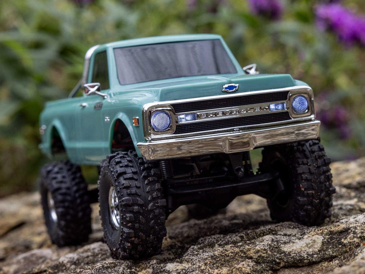 Axial 1/30 SCX30 Chevrolet K10 4X4 RTR Brushed Rock Crawler -Green - Complete - PRE ORDER - EXPECTED EARLY MARCH