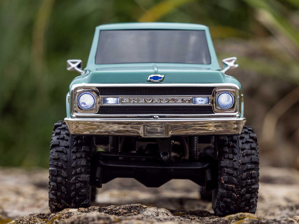 Axial 1/30 SCX30 Chevrolet K10 4X4 RTR Brushed Rock Crawler -Green - Complete - PRE ORDER - EXPECTED EARLY MARCH