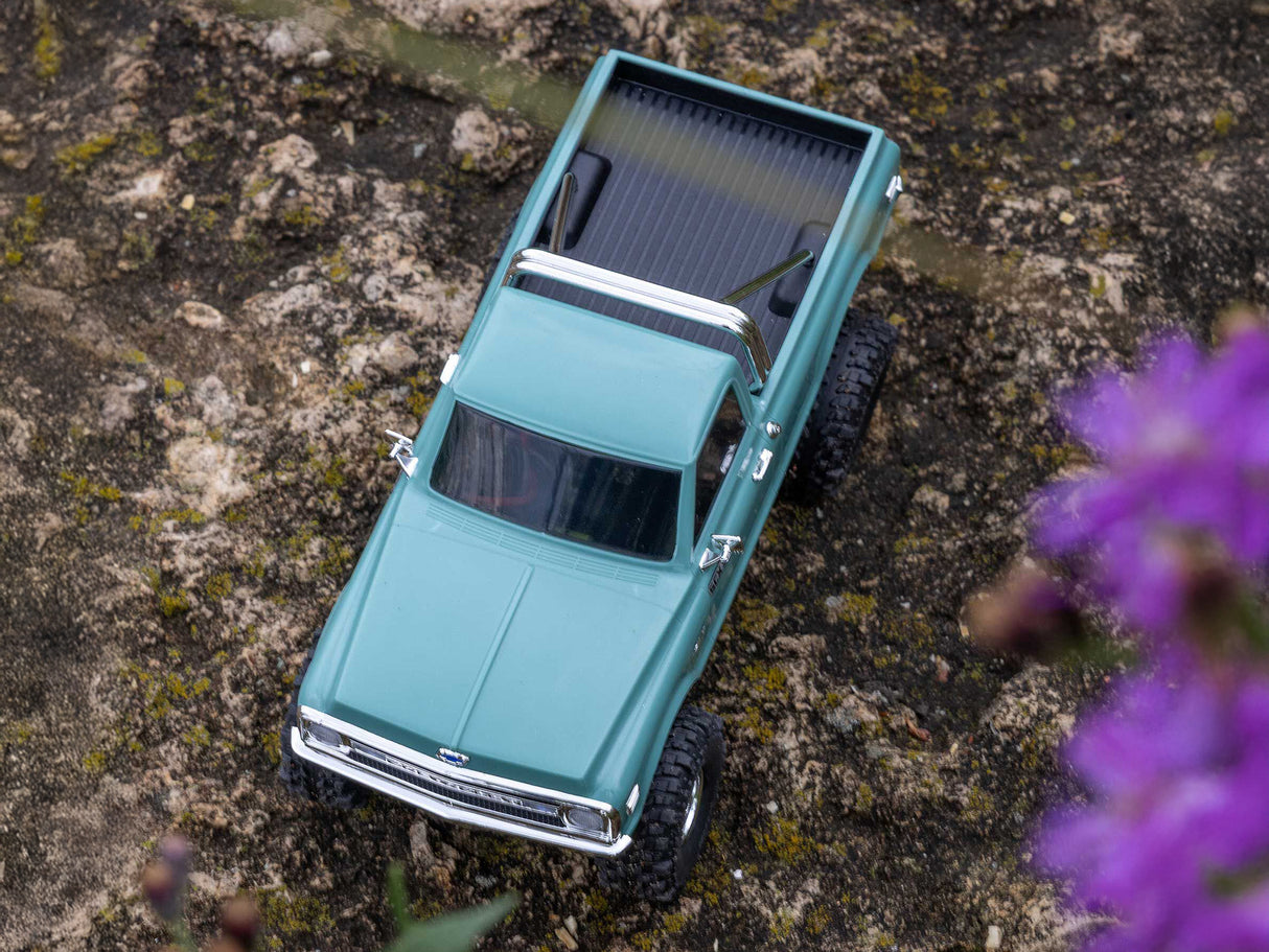 Axial 1/30 SCX30 Chevrolet K10 4X4 RTR Brushed Rock Crawler -Green - Complete - PRE ORDER - EXPECTED EARLY MARCH