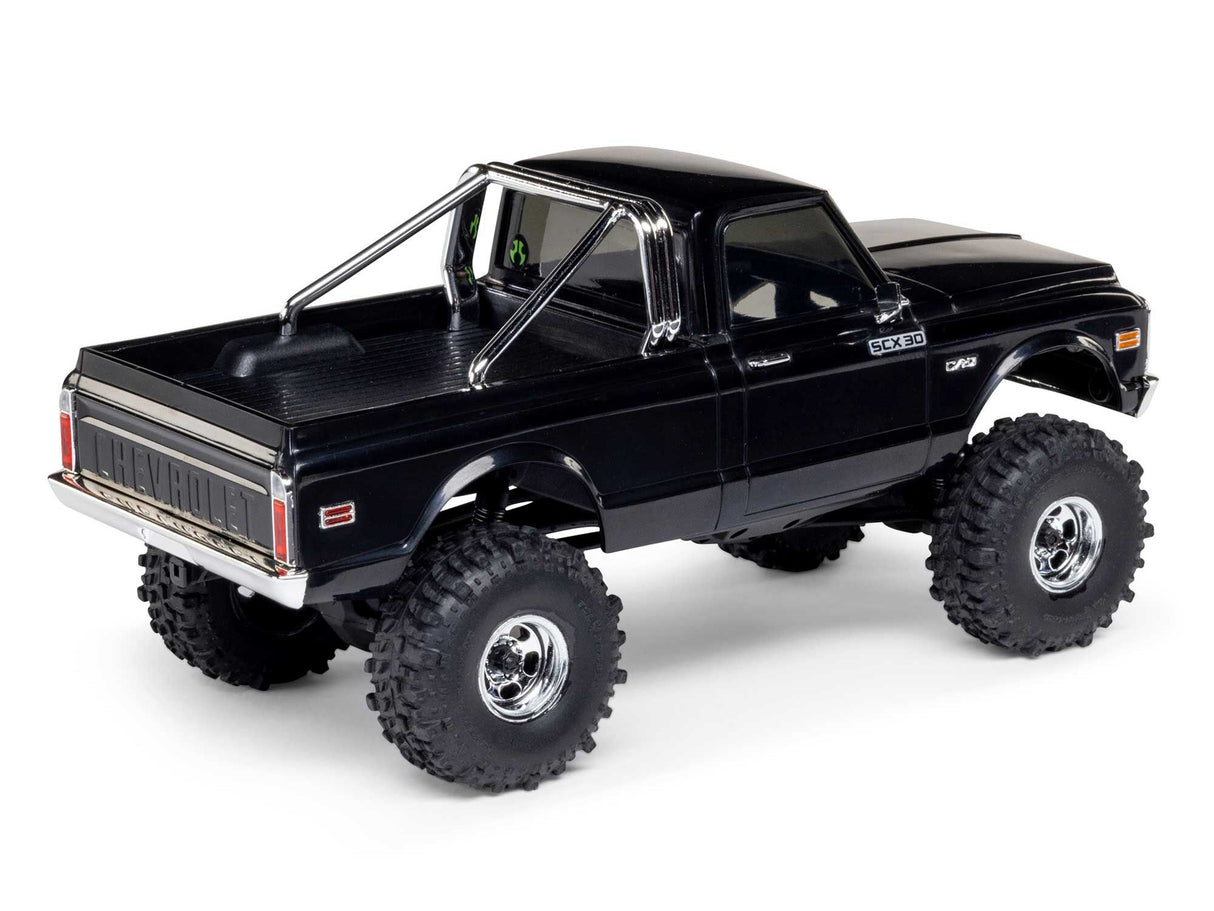 Axial 1/30 SCX30 Chevrolet K10 4X4 RTR Brushed Rock Crawler - Black - Complete - PRE ORDER - EXPECTED EARLY MARCH