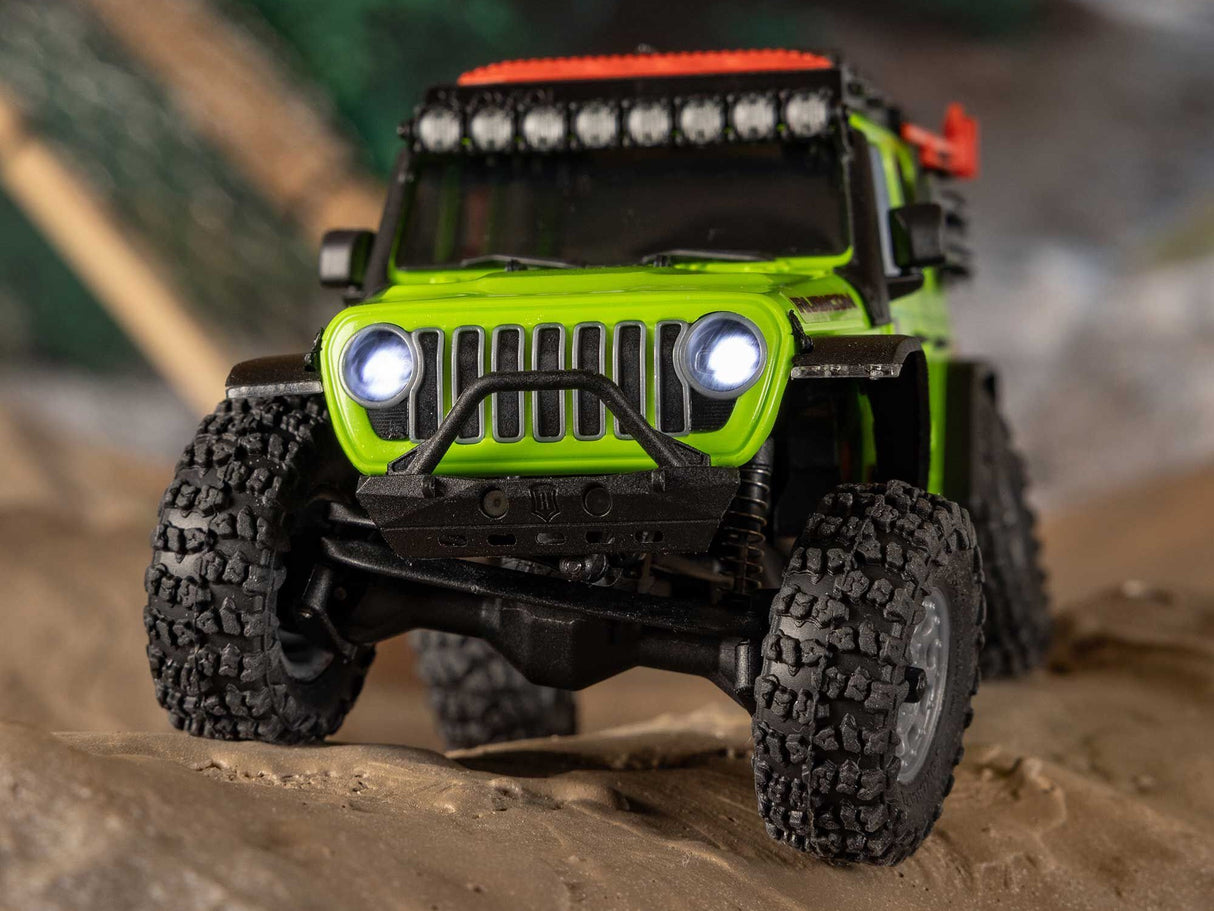 Axial 1/30 SCX30 Jeep Wrangler JLU 4X4 RTR Rock Crawler Green - FOR PRE ORDER - EXPECTED DECEMBER