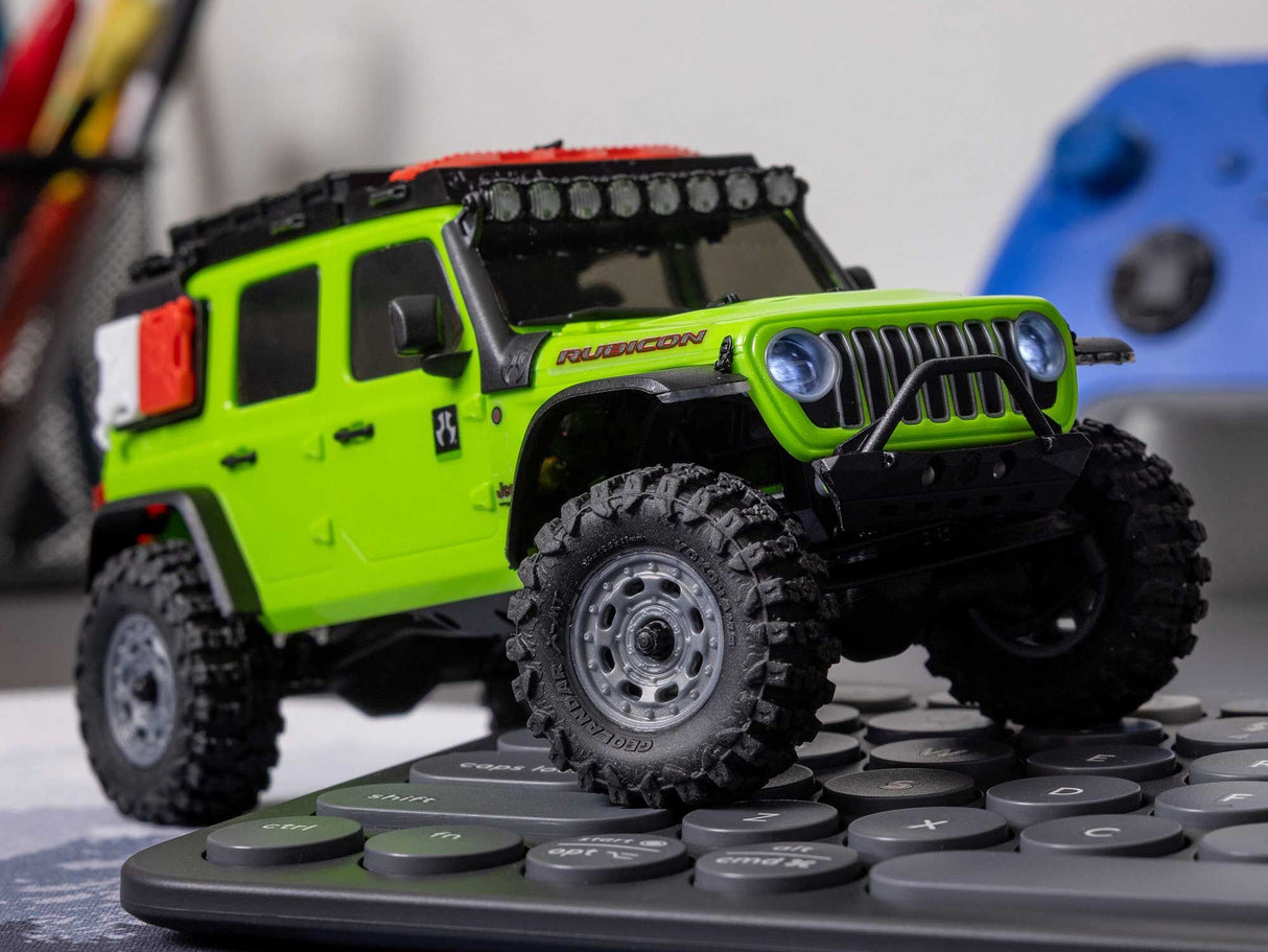 Axial 1/30 SCX30 Jeep Wrangler JLU 4X4 RTR Rock Crawler Green - FOR PRE ORDER - EXPECTED DECEMBER