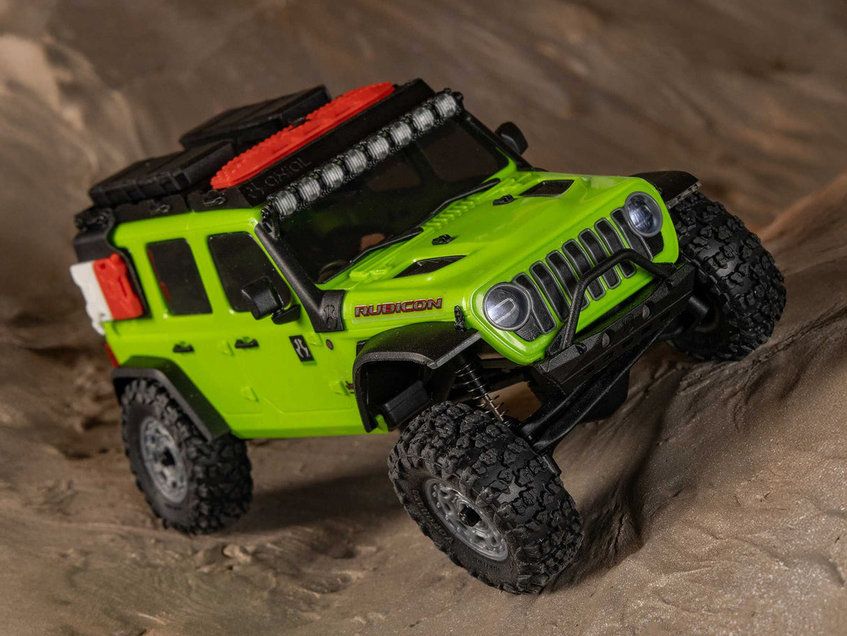 Axial 1/30 SCX30 Jeep Wrangler JLU 4X4 RTR Rock Crawler Green - FOR PRE ORDER - EXPECTED DECEMBER