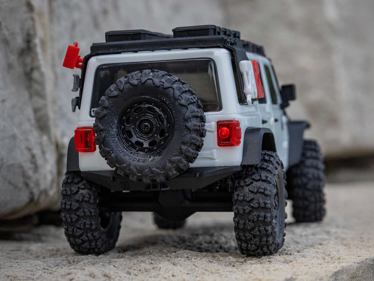 Axial 1/30 SCX30 Jeep Wrangler JLU 4X4 RTR Rock Crawler White - FOR PRE ORDER - EXPECTED DECEMBER