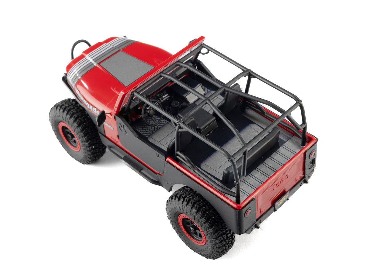 Axial 1/30 SCX30 Jeep CJ-7 GenRight 4X4 RTR - Red - Pre Order - Expected Early November